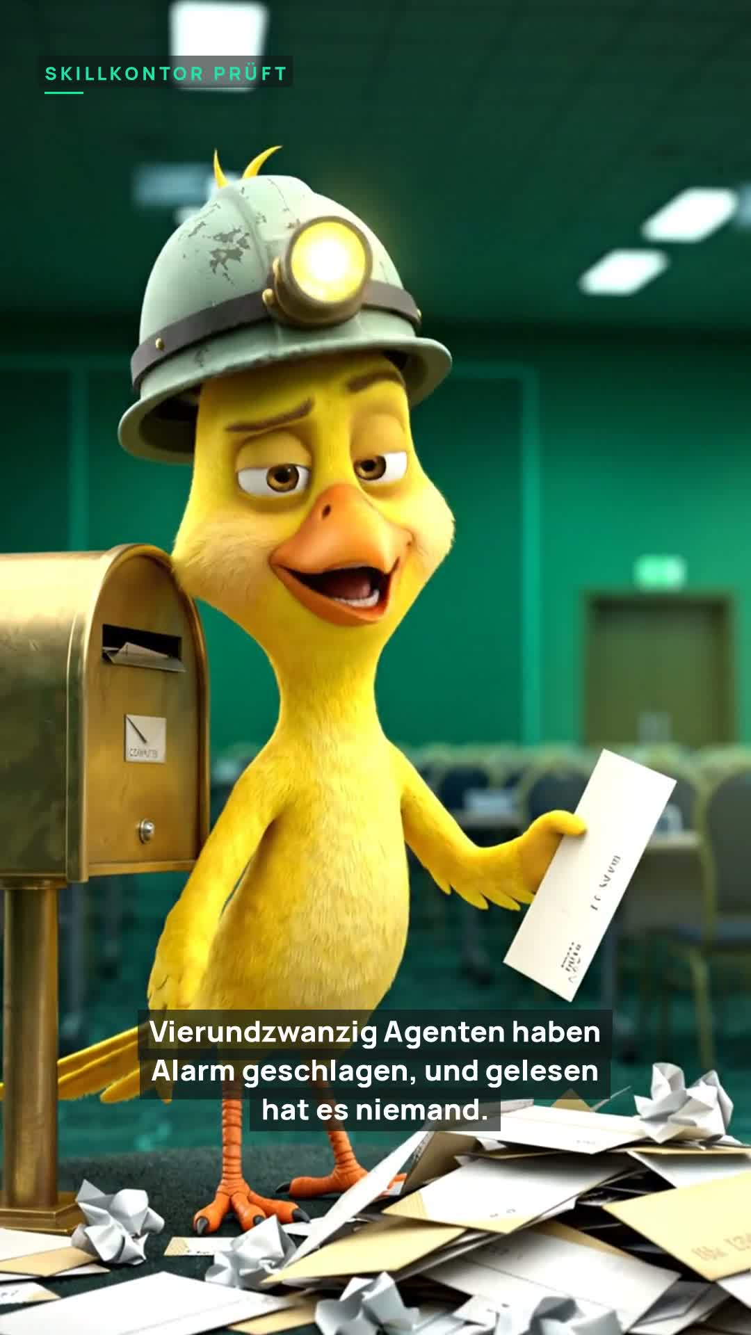 Piet, das Skillkontor-Maskottchen