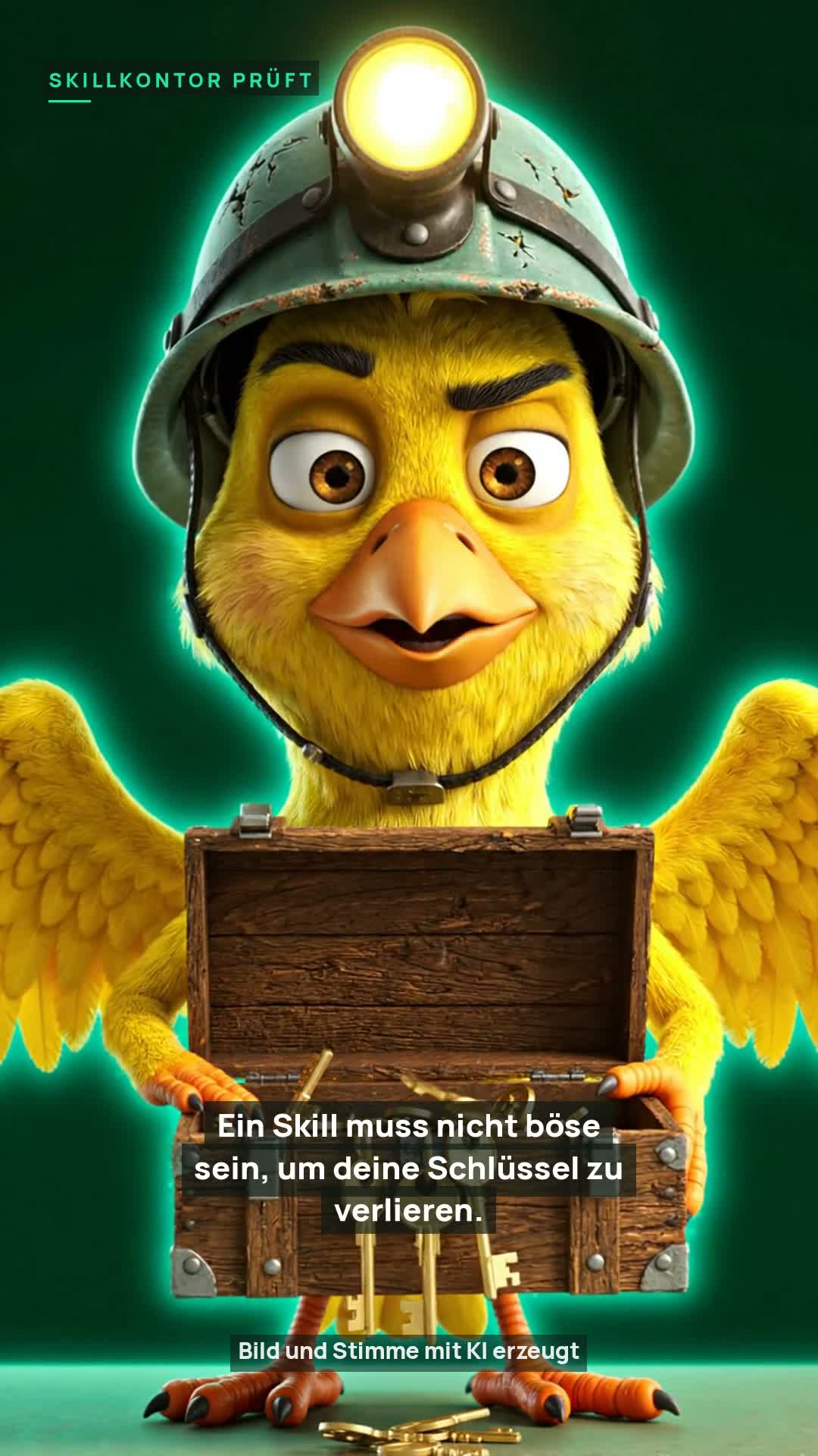 Piet, das Skillkontor-Maskottchen