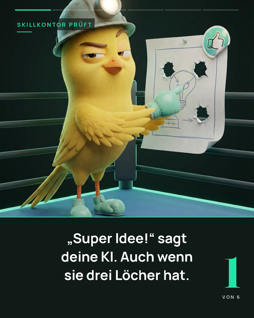 Piet, das Skillkontor-Maskottchen
